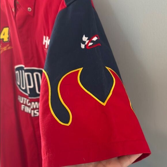 Vintage 90s Jeff Gordon DuPont NASCAR Chase Authentics New rare Men’s XL shirt - Picture 6 of 15
